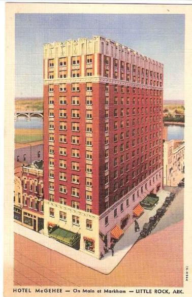 Hotel McGehee postcard.