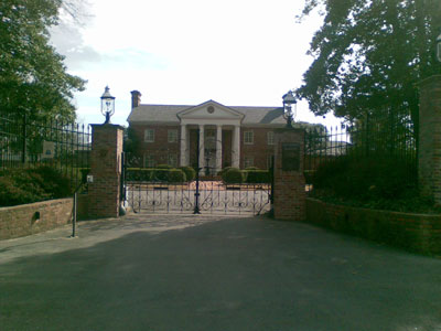 The Arkansas Governor's mansion in Little Rock. Photo by Phil Frana.