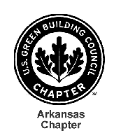 Arkansas Green Building Council logo.